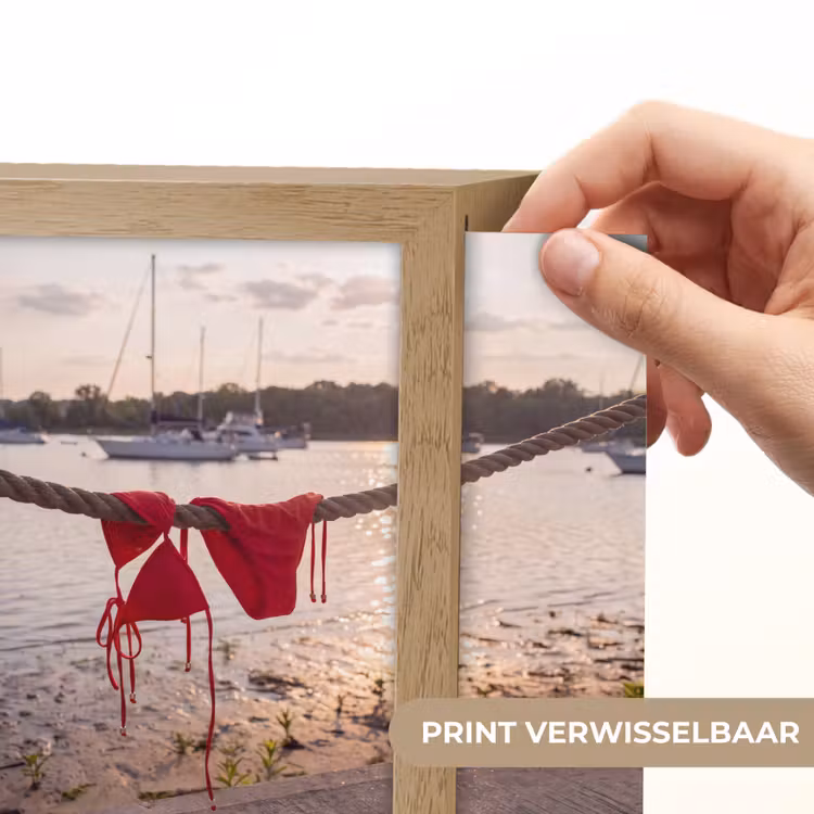 Lightbox - Wandlamp - Badkleding - Rood - Zomer - Water - Zonsondergang — 6