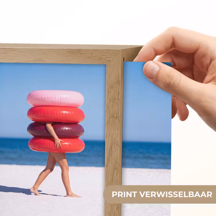 Lightbox - Wandlamp - Mensen - Strand - Zomer - Recreatie - Kleurrijk — 6