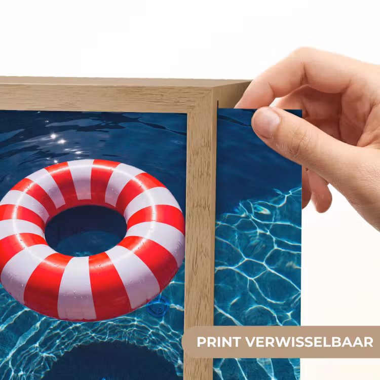 Lightbox - Wandlamp - Recreatie - Water - Zomer - Rood - Wit — 6