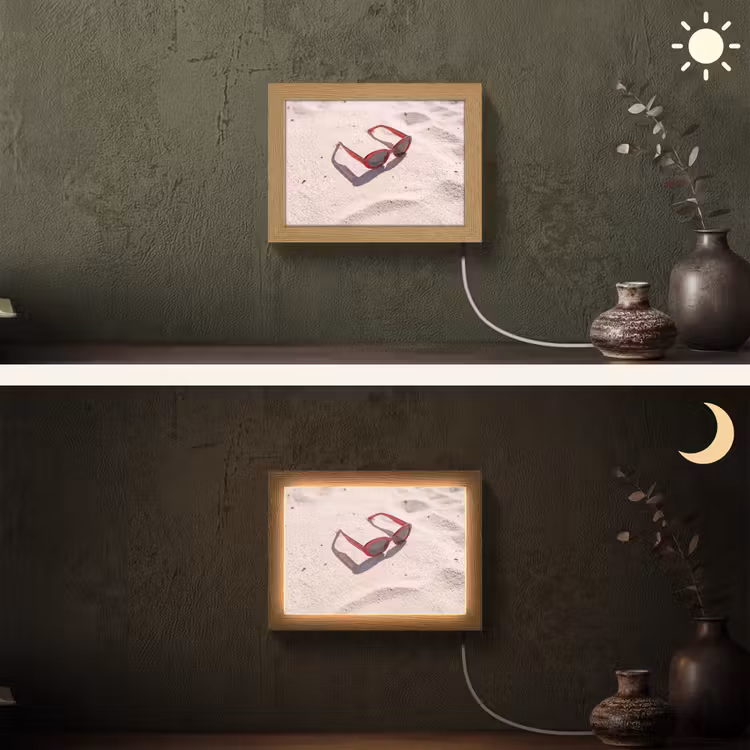 Lightbox - Wandlamp - Zonnebril - Strand - Vakantie - Rood — 3