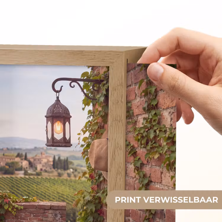 Lightbox - Wandlamp - Lantaarn - Wijngaard - Landschap - Italiaans — 6