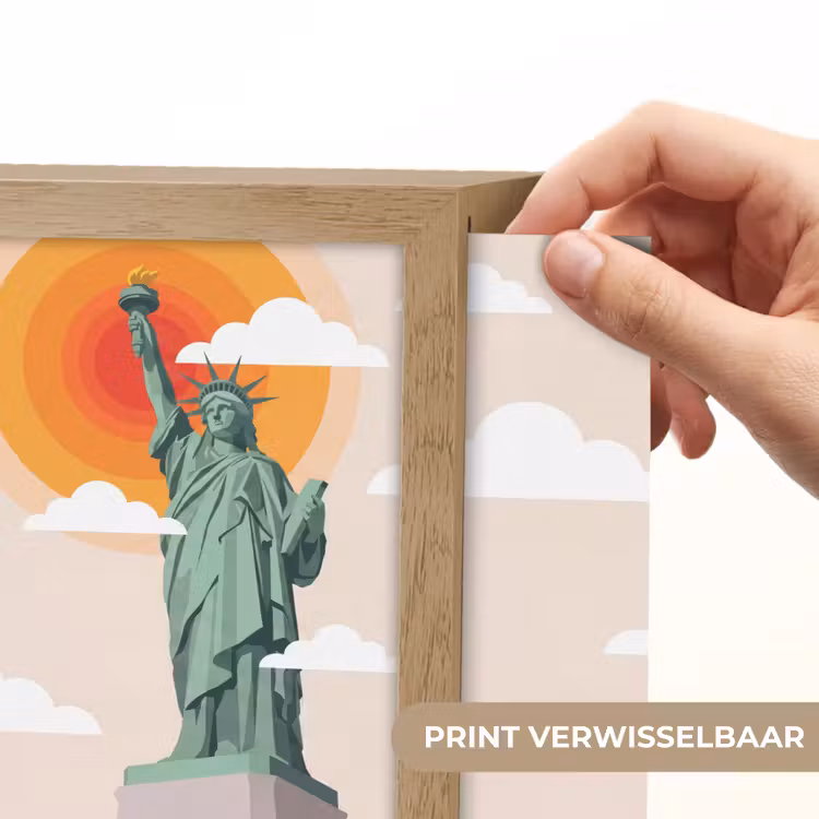 Lightbox - Wandlamp - Vrijheidsbeeld - New York - Zon - Modern — 6
