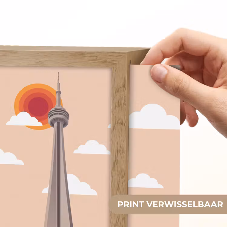 Lightbox - Wandlamp - Stad - Gebouw - Architectuur - Retro - Oranje — 6