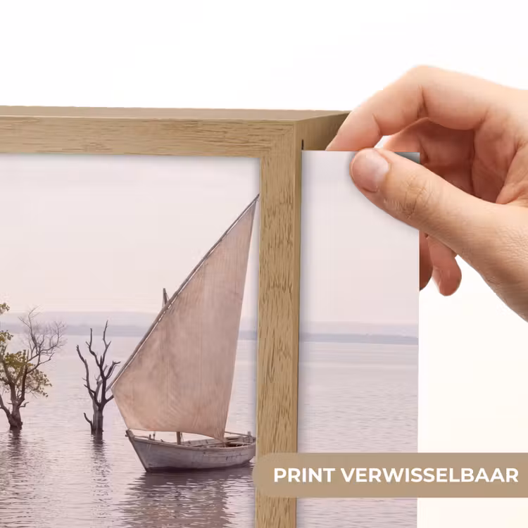 Lightbox - Wandlamp - Boot - Zeil - Water - Tropisch - Natuur — 6