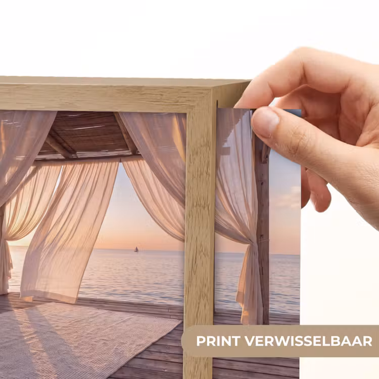 Lightbox - Wandlamp - Overkapping - Zee - Zonsondergang - Vakantie - Rust — 6