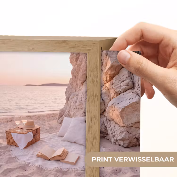 Lightbox - Wandlamp - Strand - Picknick - Zonsondergang - Zomer - Natuur — 6