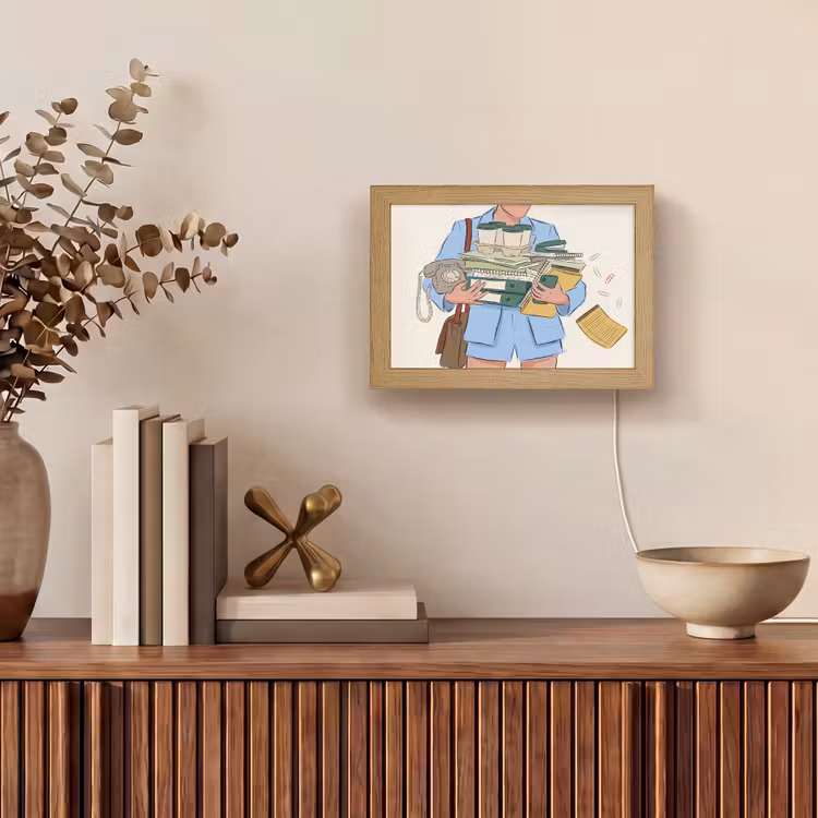 Lightbox - Wandlamp - Mens - Kantoorartikelen - Werk - Modern — 4