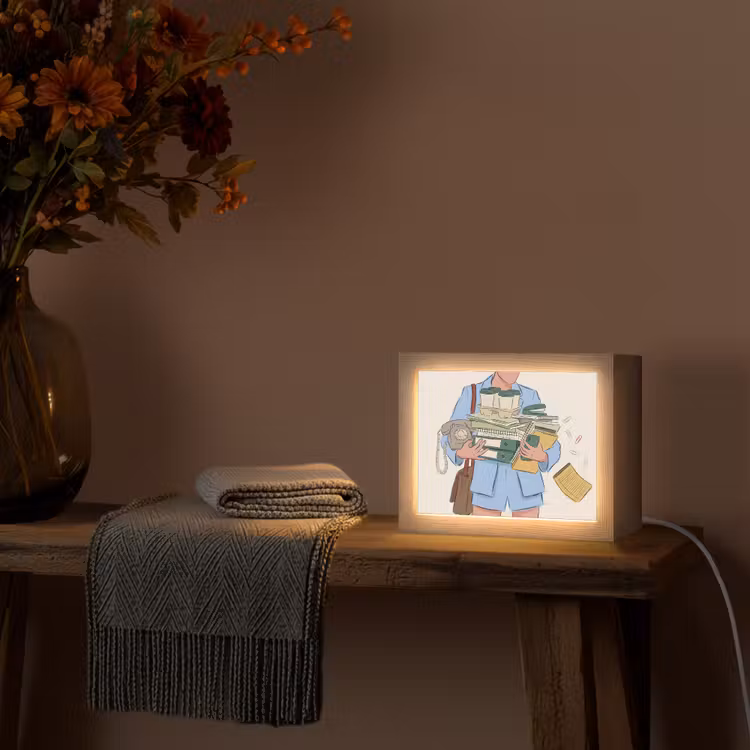 Lightbox - Wandlamp - Mens - Kantoorartikelen - Werk - Modern — 5