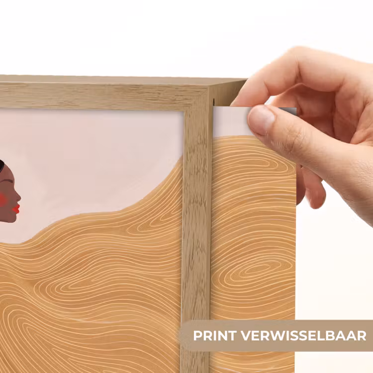 Lightbox - Wandlamp - Vrouw - Profiel - Modern - Abstract - Kunst — 6