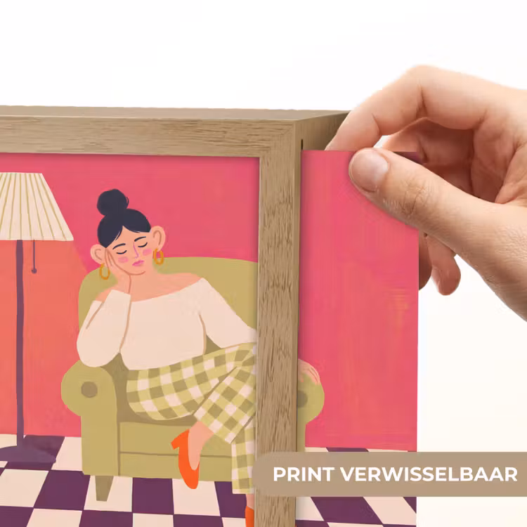 Lightbox - Wandlamp - Vrouw - Rust - Interieur - Modern - Kunst — 6