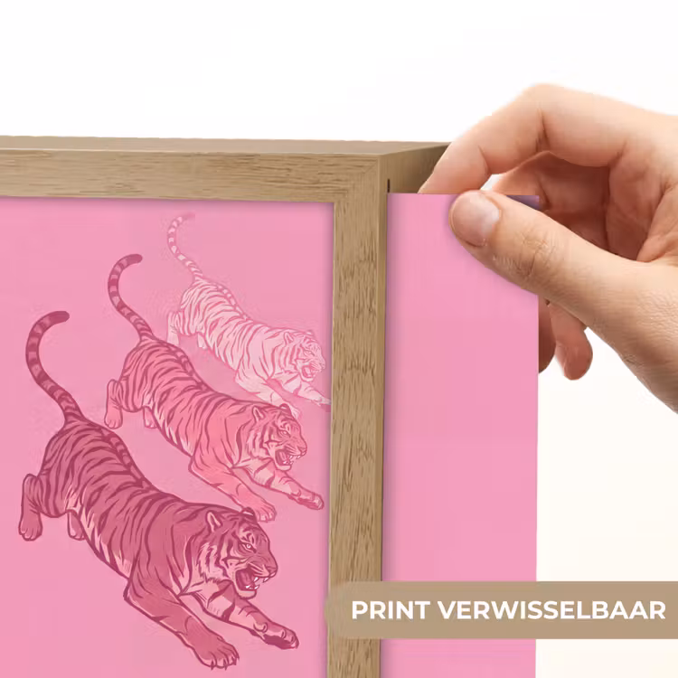 Lightbox - Wandlamp - Kat - Springend - Dieren - Roze - Modern — 6