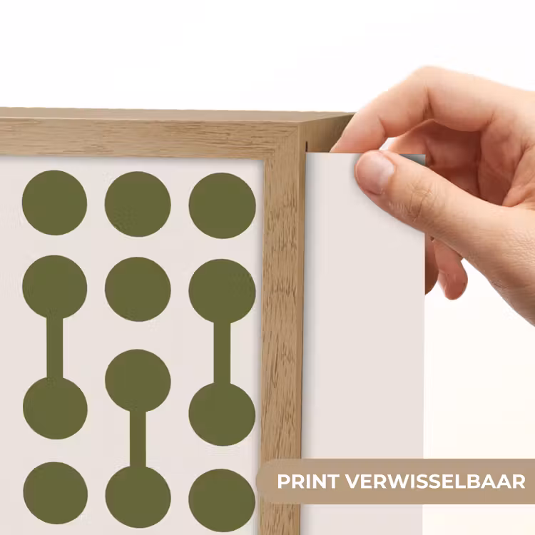 Lightbox - Wandlamp - Cirkels - Geometrisch - Abstract - Modern - Groen — 6