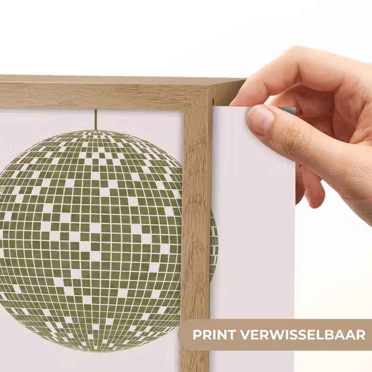 Lightbox - Wandlamp - Disco - Bal - Groen - Abstract - Modern — 6