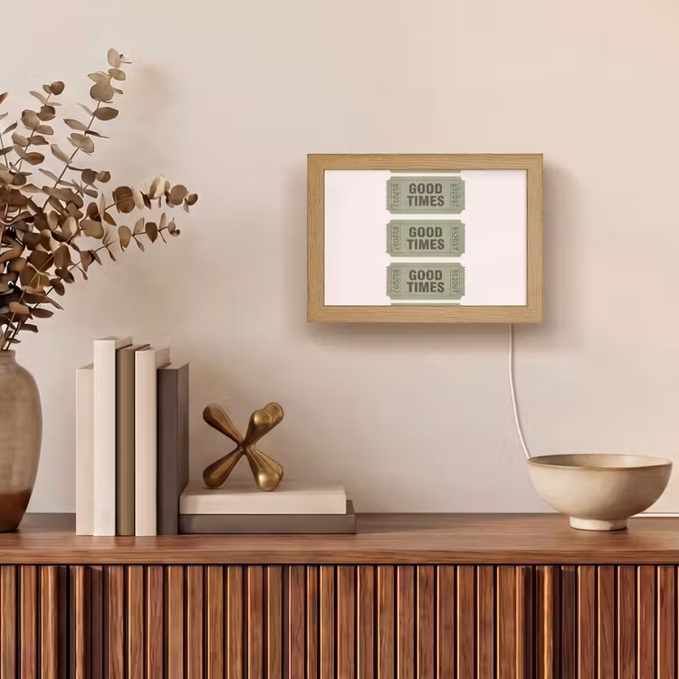 Lightbox - Wandlamp - Kaartje - Vintage - Groen - Evenement - Collectie — 4