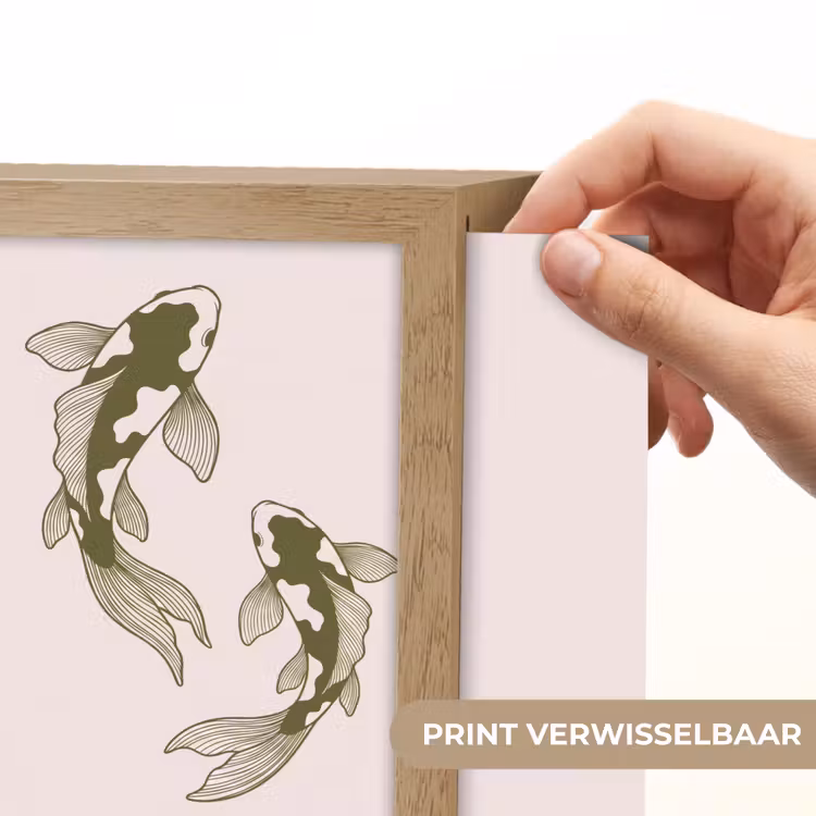 Lightbox - Wandlamp - Vis - Zwemmend - Groen - Abstract - Dieren — 6