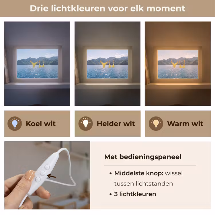 Lightbox - Wandlamp - Badmode - Bikini - Zee - Bergen - Geel — 7