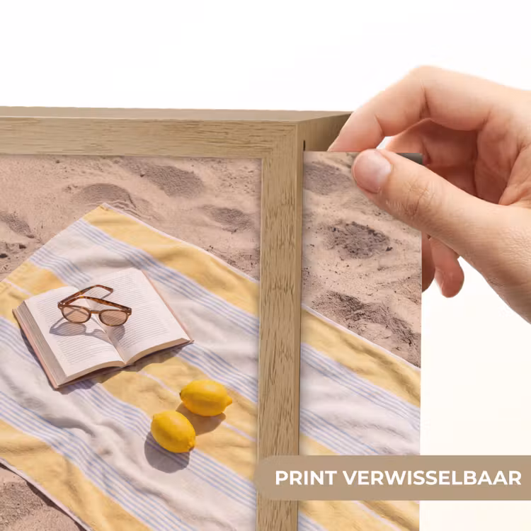 Lightbox - Wandlamp - Boek - Zonnebril - Strand - Zomer - Geel — 6