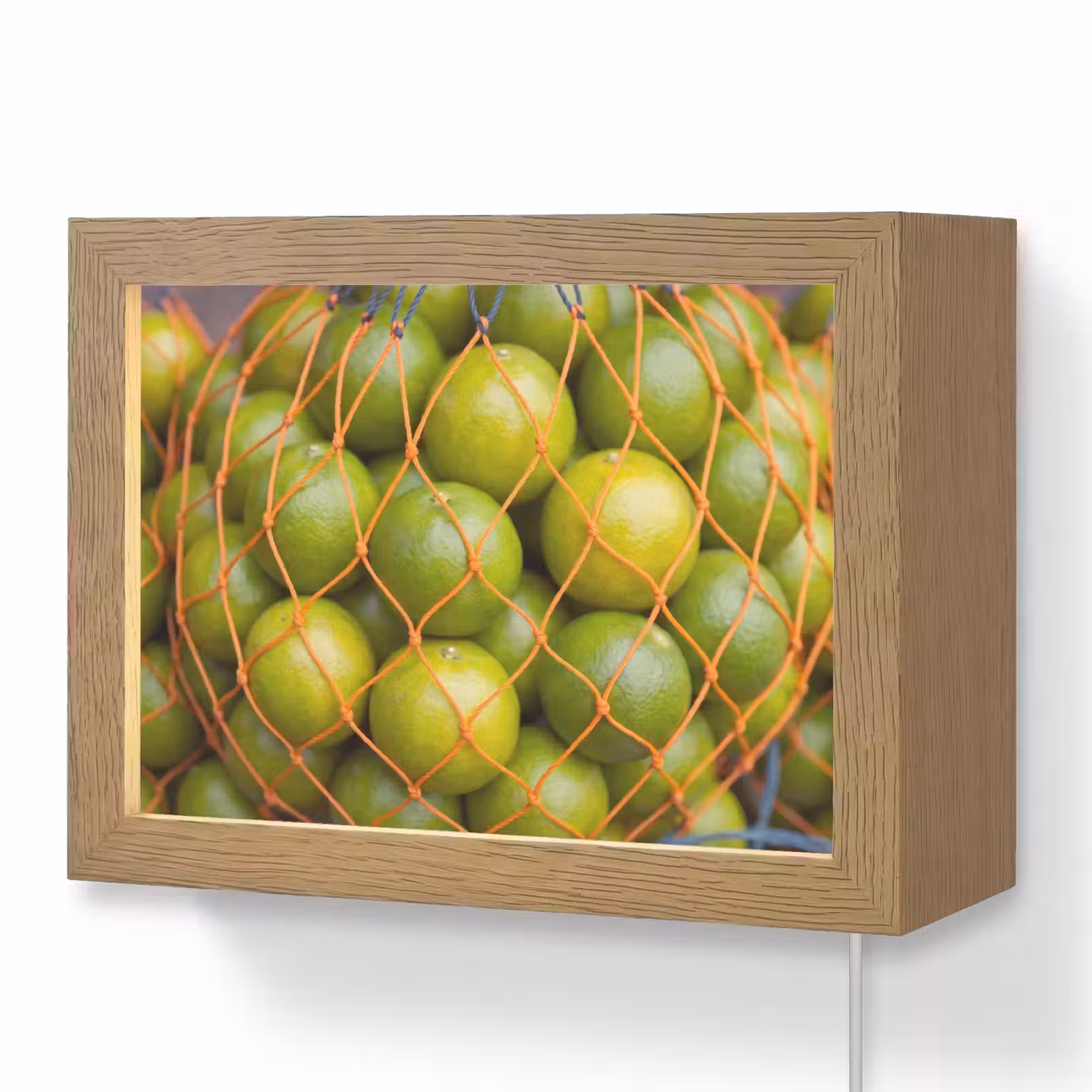 Lightbox - Wandlamp - Eten - Net - Groen - Markt — 1