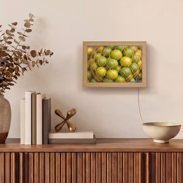 Lightbox - Wandlamp - Eten - Net - Groen - Markt — 4