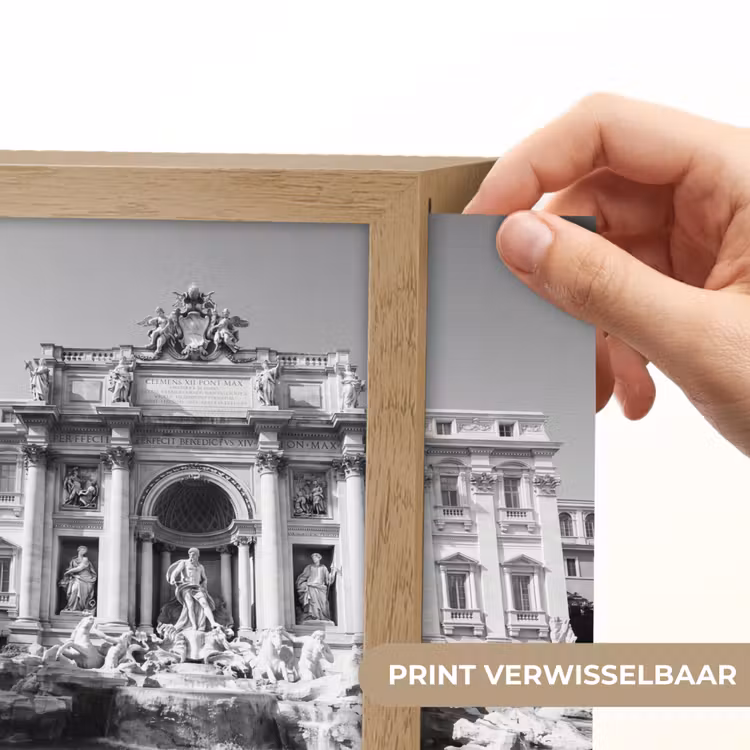 Lightbox - Wandlamp - Fontein - Beelden - Architectuur - Zwart-wit — 6