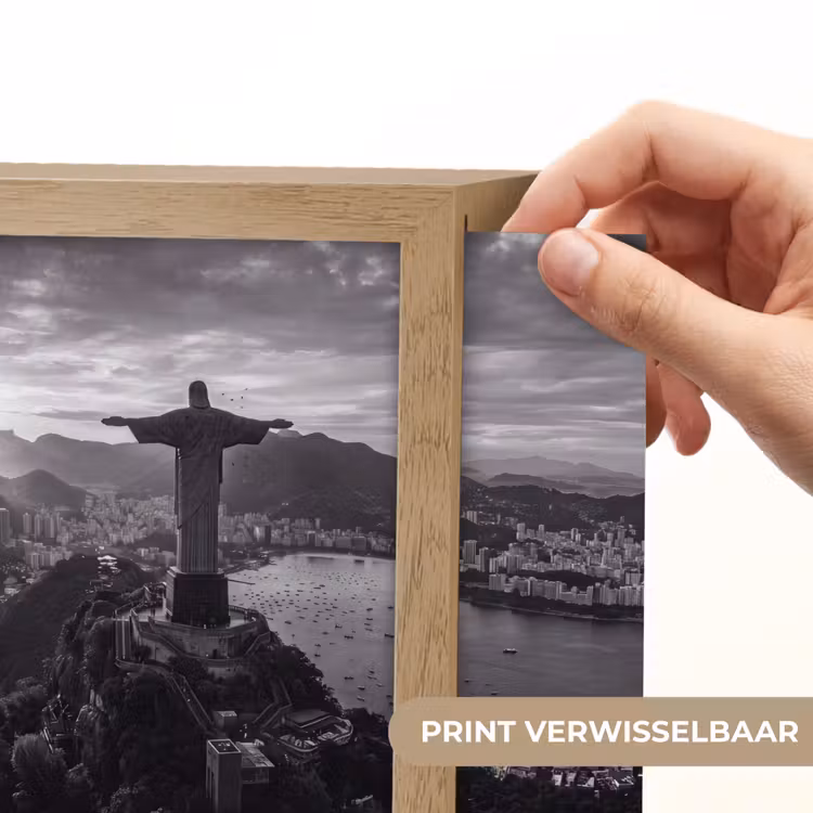 Lightbox - Wandlamp - Monument - Stadsgezicht - Landschap - Zwart-wit — 6
