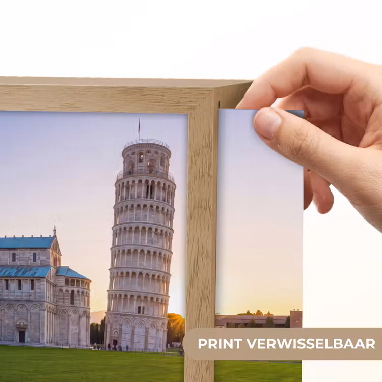 Lightbox - Wandlamp - Architectuur - Toren - Pisa - Italië - Zonsondergang — 6