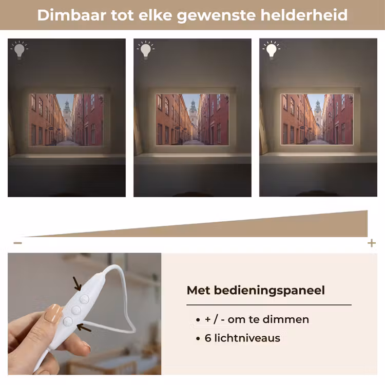 Lightbox - Wandlamp - Straat - Klokkentoren - Stad - Architectuur - Historisch — 8
