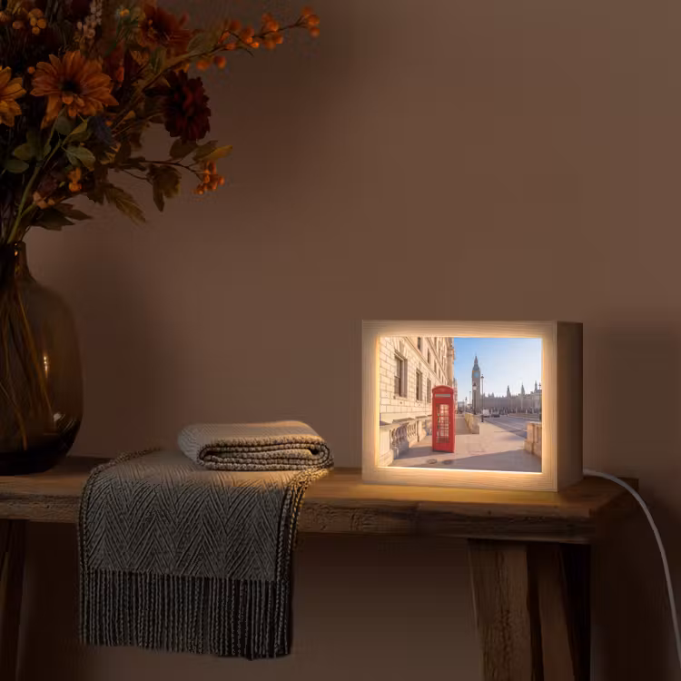 Lightbox - Wandlamp - Telefooncel - Rood - Londen - Stad - Architectuur — 5