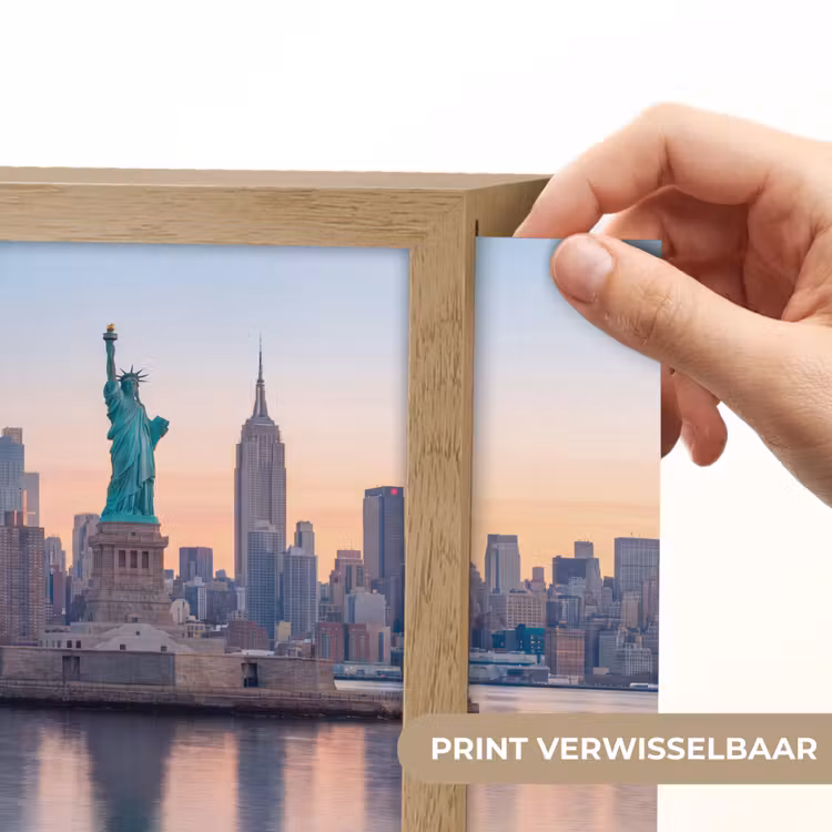 Lightbox - Wandlamp - Vrijheidsbeeld - New York - Zonsopgang - Stad - Architectuur — 6