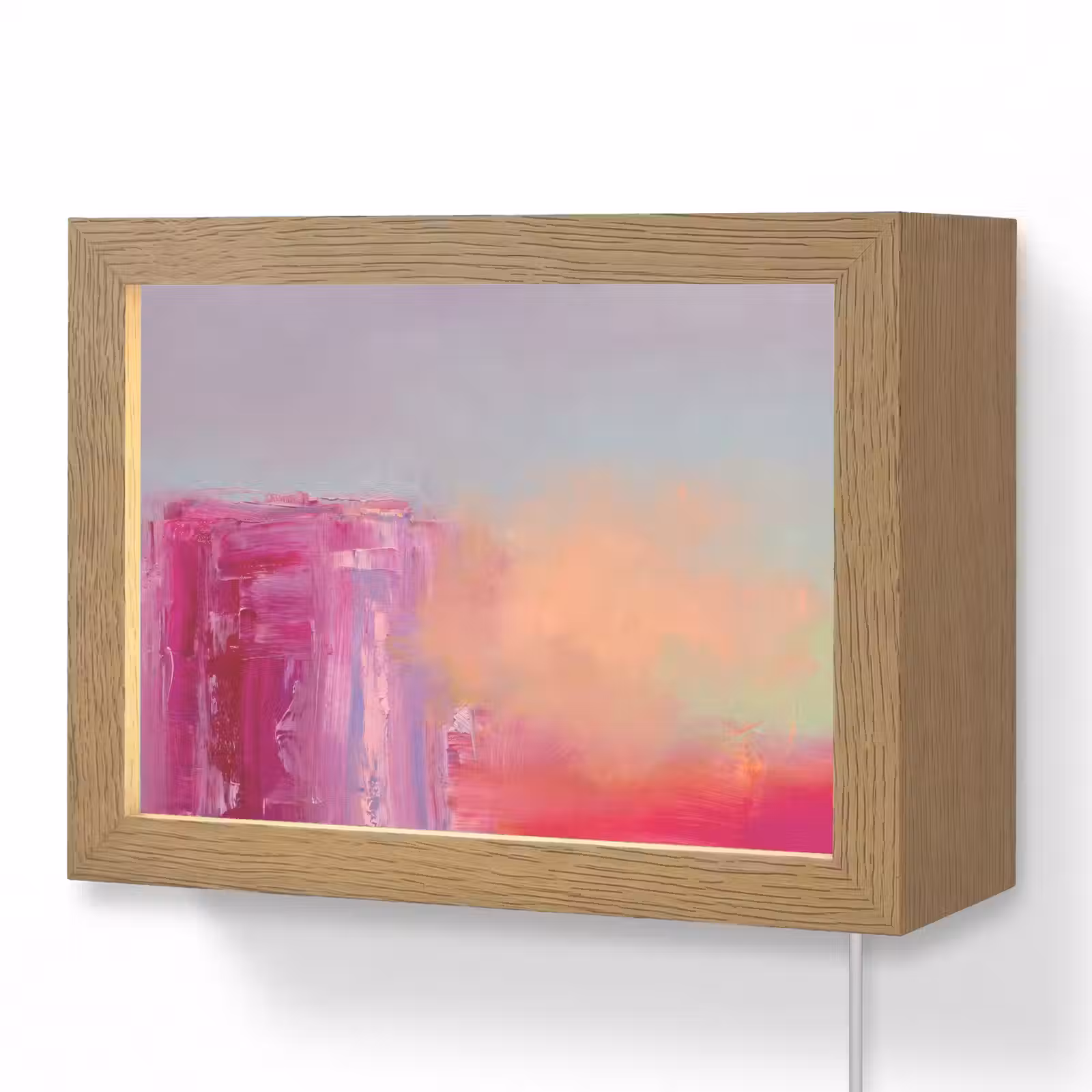 Lightbox - Wandlamp - Abstract - Kleuren - Modern - Roze — 1