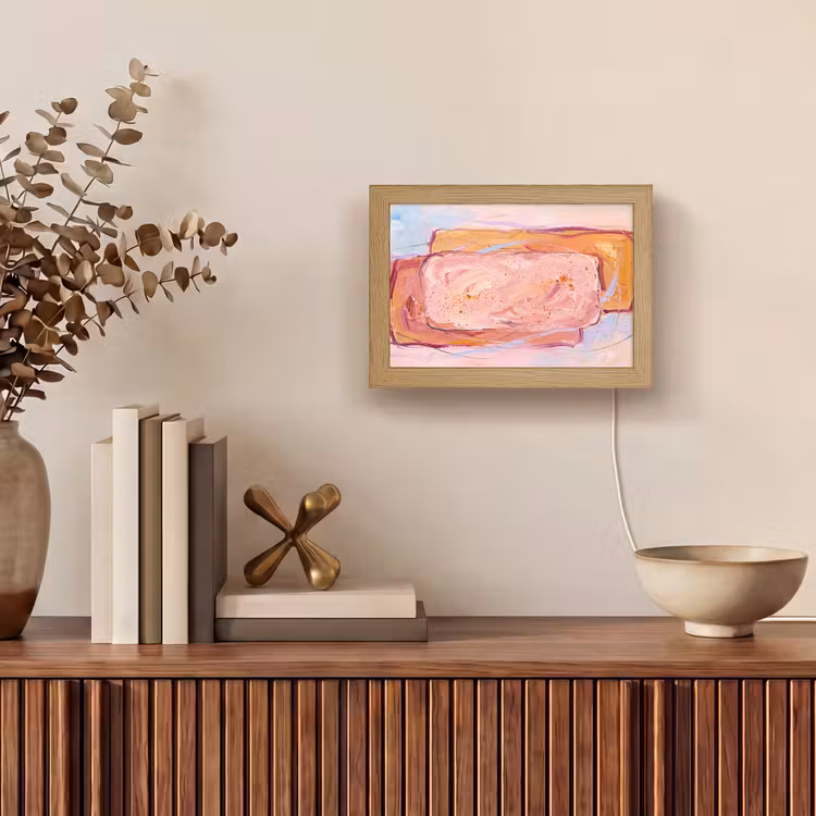 Lightbox - Wandlamp - Abstract - Vormen - Modern - Roze — 4