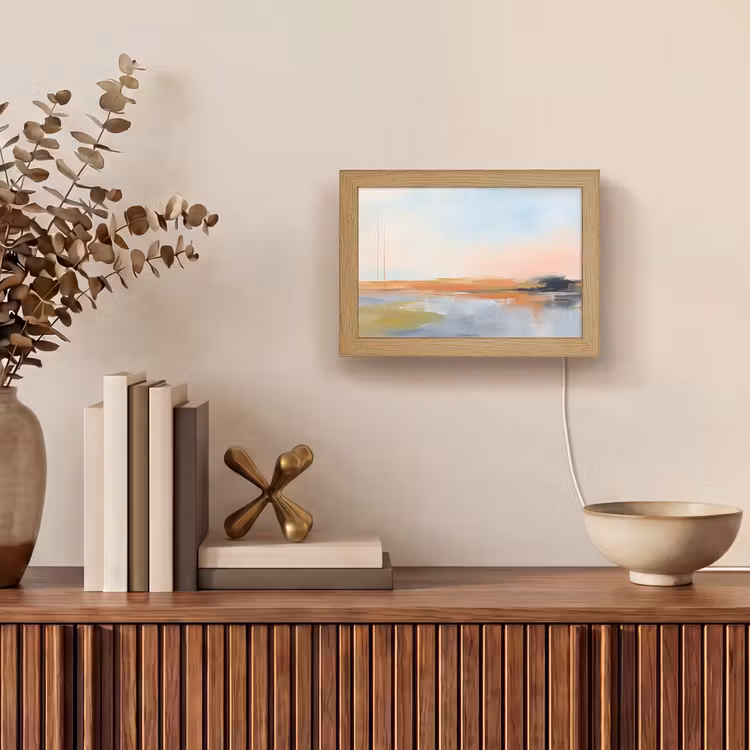 Lightbox - Wandlamp - Abstract - Landschap - Horizon - Modern - Kleurrijk — 4