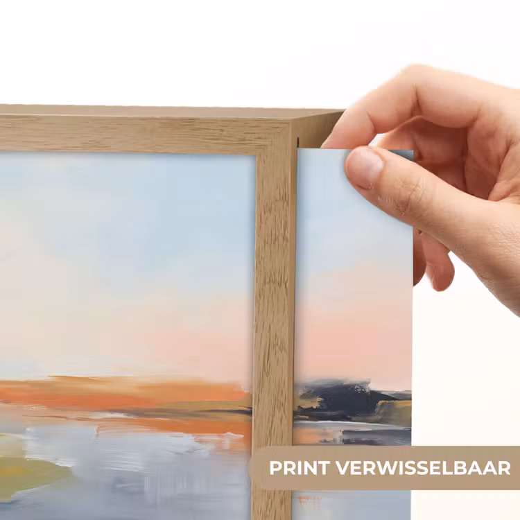 Lightbox - Wandlamp - Abstract - Landschap - Horizon - Modern - Kleurrijk — 6