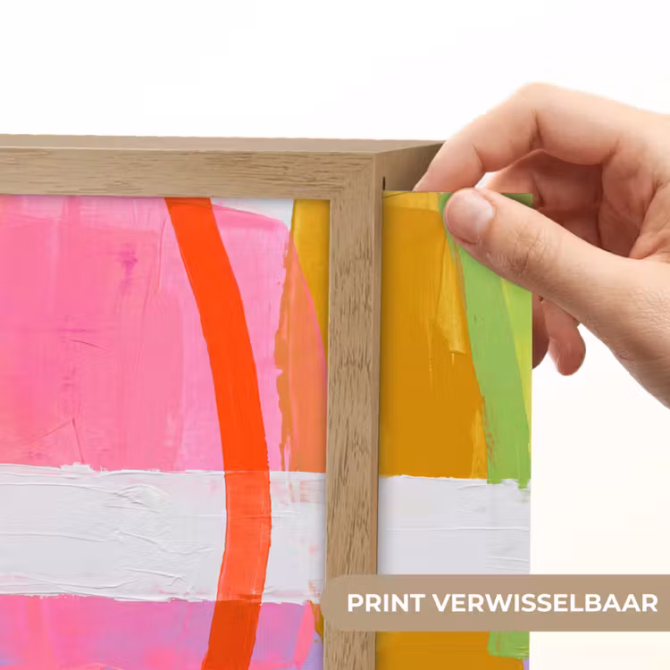 Lightbox - Wandlamp - Abstract - Kleurrijk - Vormen - Modern - Kunst — 6