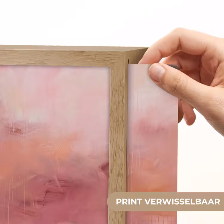 Lightbox - Wandlamp - Kunst - Vloeiend - Pastel - Abstract — 6
