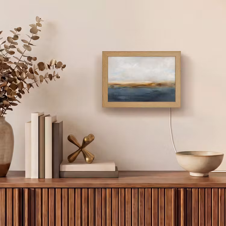 Lightbox - Wandlamp - Abstract - Horizon - Water - Modern - Beige — 4