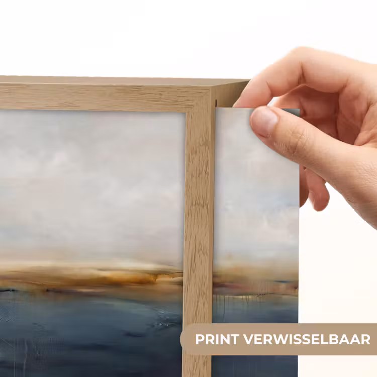 Lightbox - Wandlamp - Abstract - Horizon - Water - Modern - Beige — 6