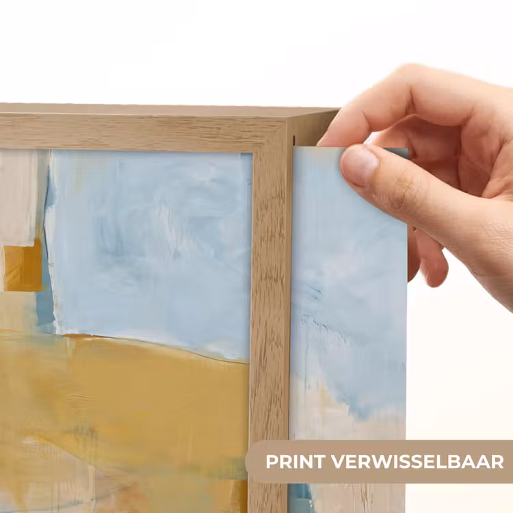 Lightbox - Wandlamp - Abstract - Kleuren - Kunst - Modern - Blauw — 6