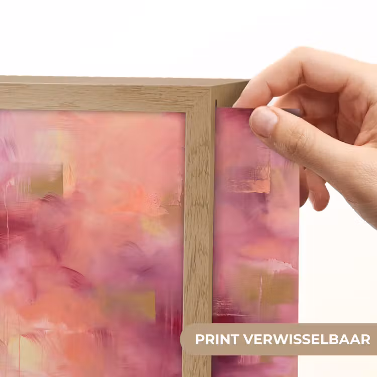 Lightbox - Wandlamp - Abstract - Kleuren - Modern - Roze - Paars — 6