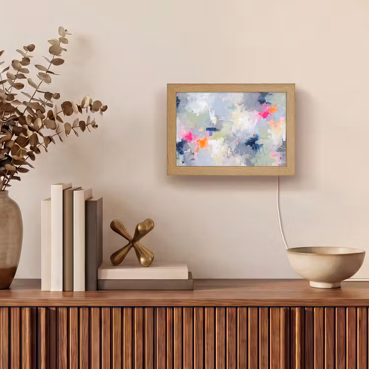 Lightbox - Wandlamp - Abstract - Kleurrijk - Modern - Kunst — 4