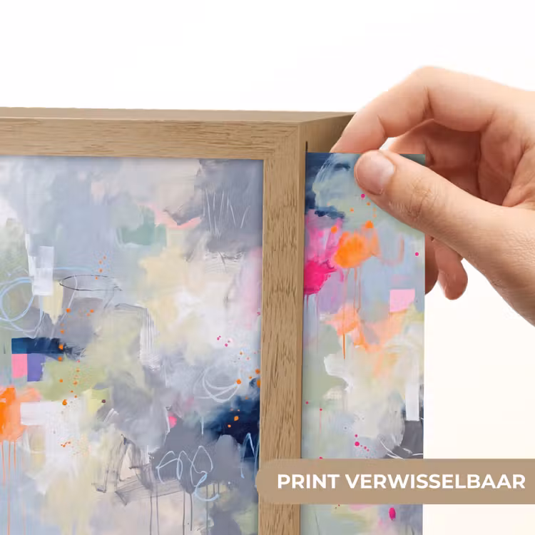 Lightbox - Wandlamp - Abstract - Kleurrijk - Modern - Kunst — 6