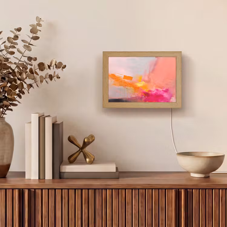 Lightbox - Wandlamp - Abstract - Kleurrijk - Modern - Roze — 4