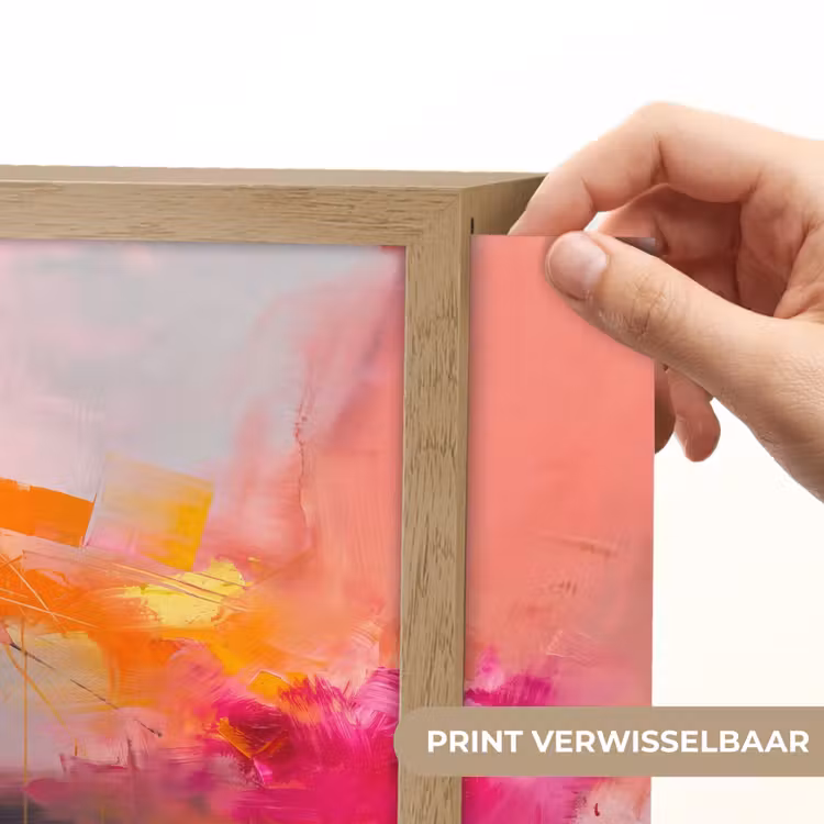 Lightbox - Wandlamp - Abstract - Kleurrijk - Modern - Roze — 6