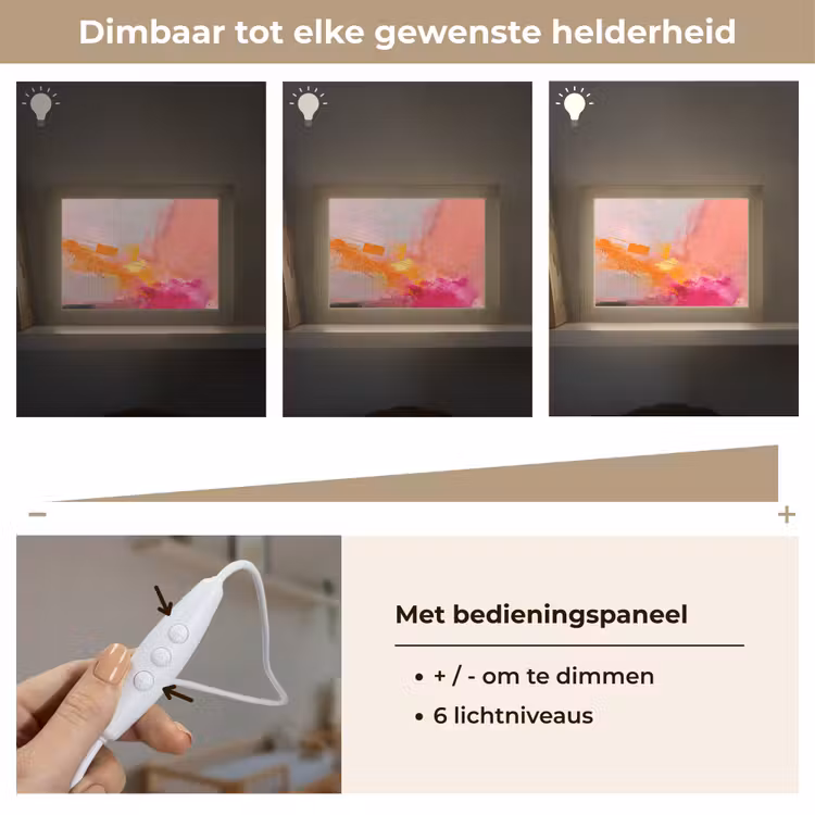Lightbox - Wandlamp - Abstract - Kleurrijk - Modern - Roze — 8