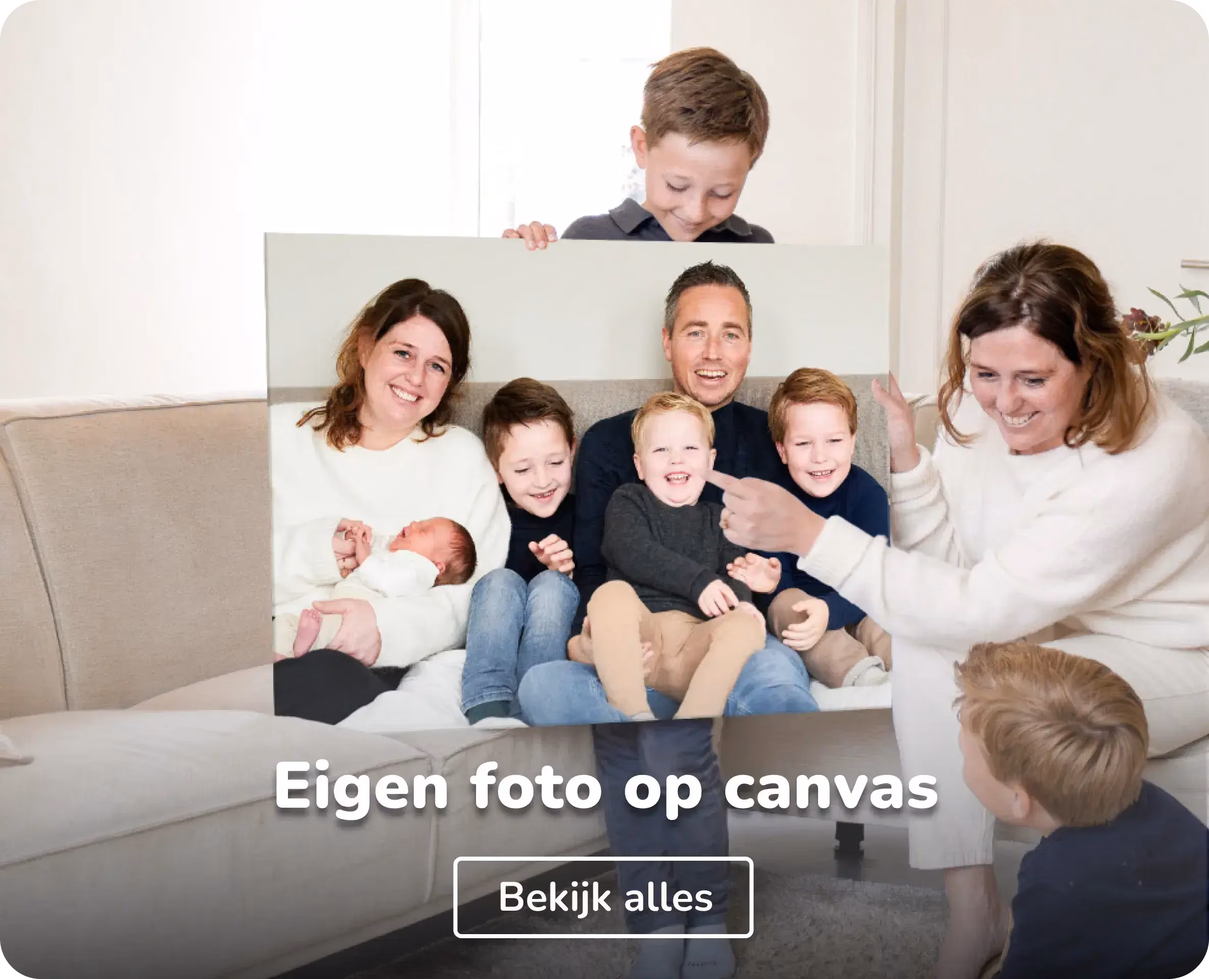 Canvas eigen foto