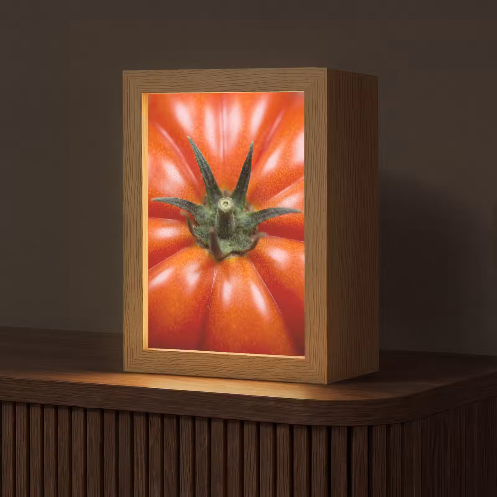 Gepersonaliseerde Lightbox - Eten - Tomaat - Rood — 1