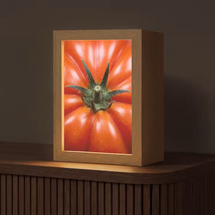 Gepersonaliseerde Lightbox - Eten - Tomaat - Rood — 1