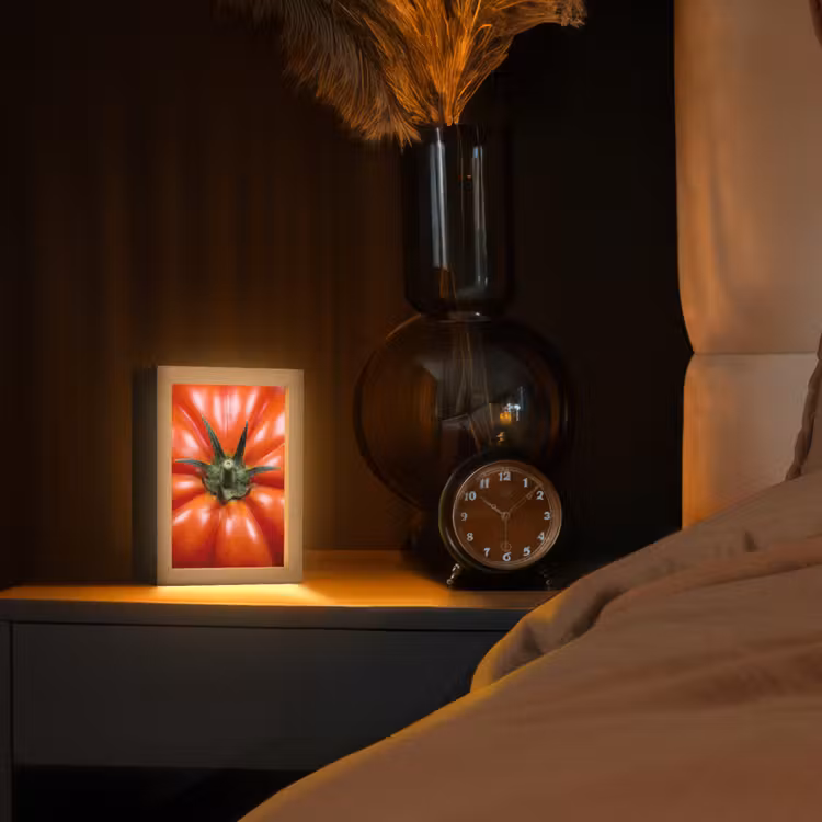 Gepersonaliseerde Lightbox - Eten - Tomaat - Rood — 2