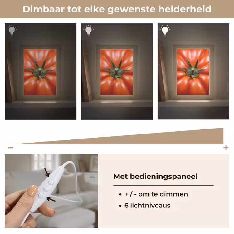 Gepersonaliseerde Lightbox - Eten - Tomaat - Rood — 8