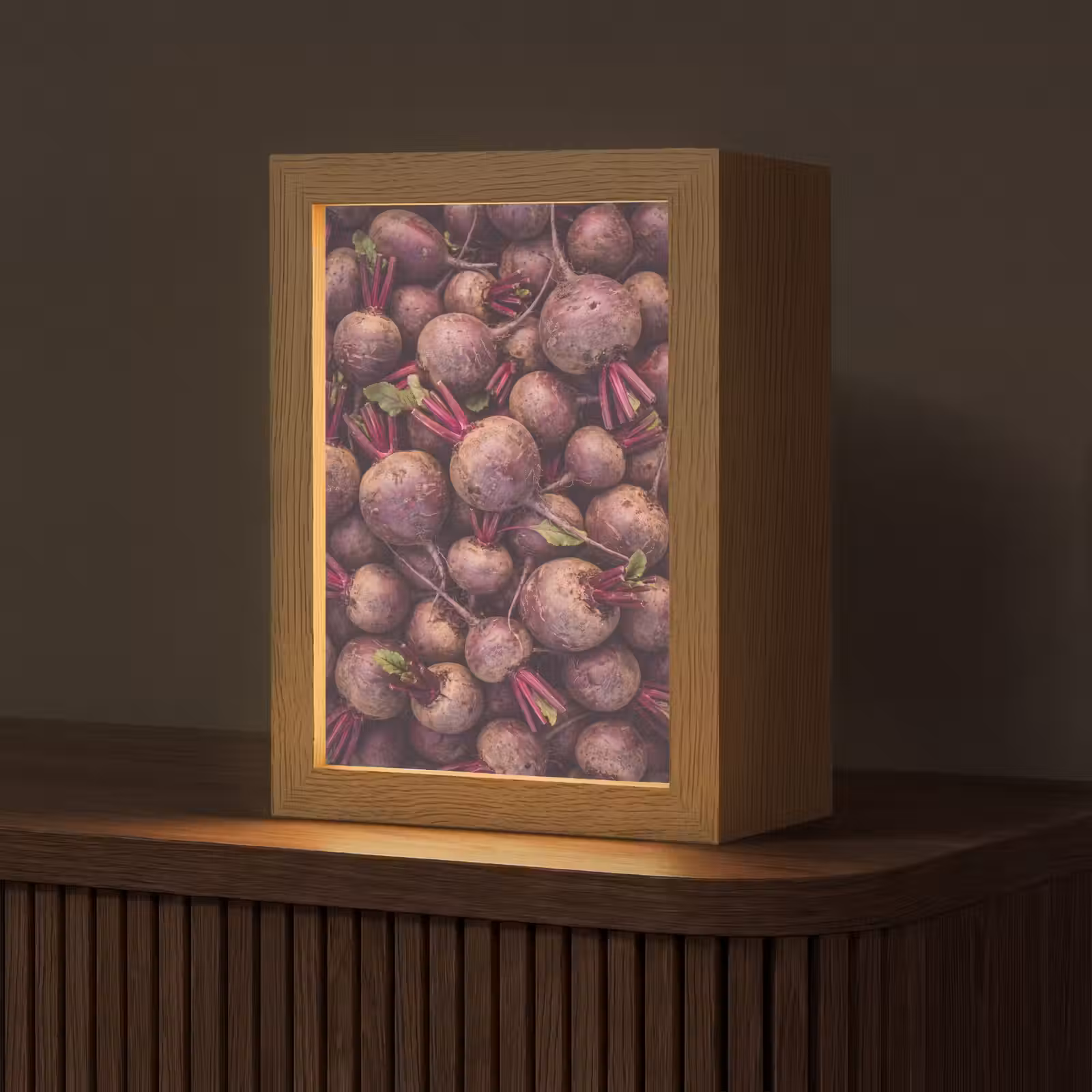 Gepersonaliseerde Lightbox - Groente - Rood - Natuur — 1